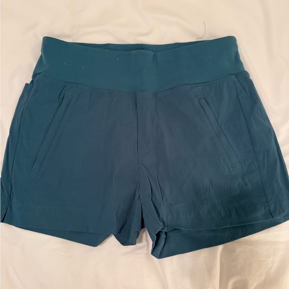 Athleta Teal Athletic Shorts